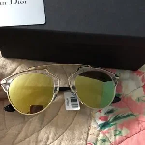 Nwt Dior So Real 48mm aviator Sunglasses Dior | Accessories | Christian Dior So Real 48mm Aviator  main image 4